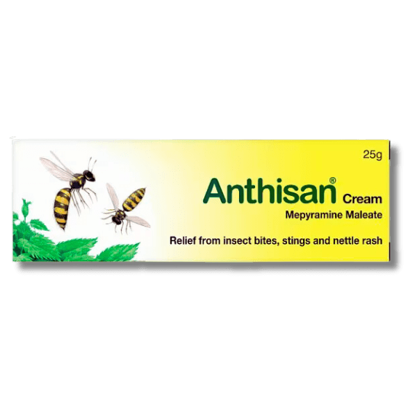 Anthisan Cream For Insect Bites & Stings – 25g