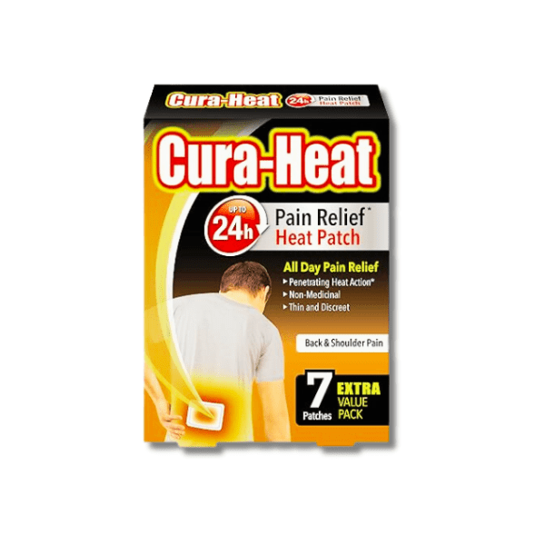 Cura-Heat Back & Shoulder Pain – 7 Patches