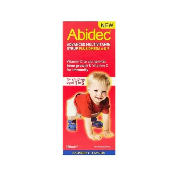 Abidec Advanced Multivitamin Syrup Plus Omega 6 & 9 – 150ml