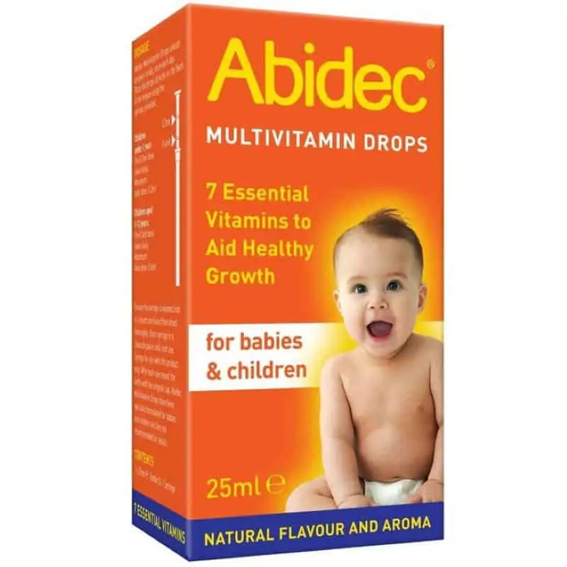 Abidec Multivitamin Drops for Children and Babies – 25ml