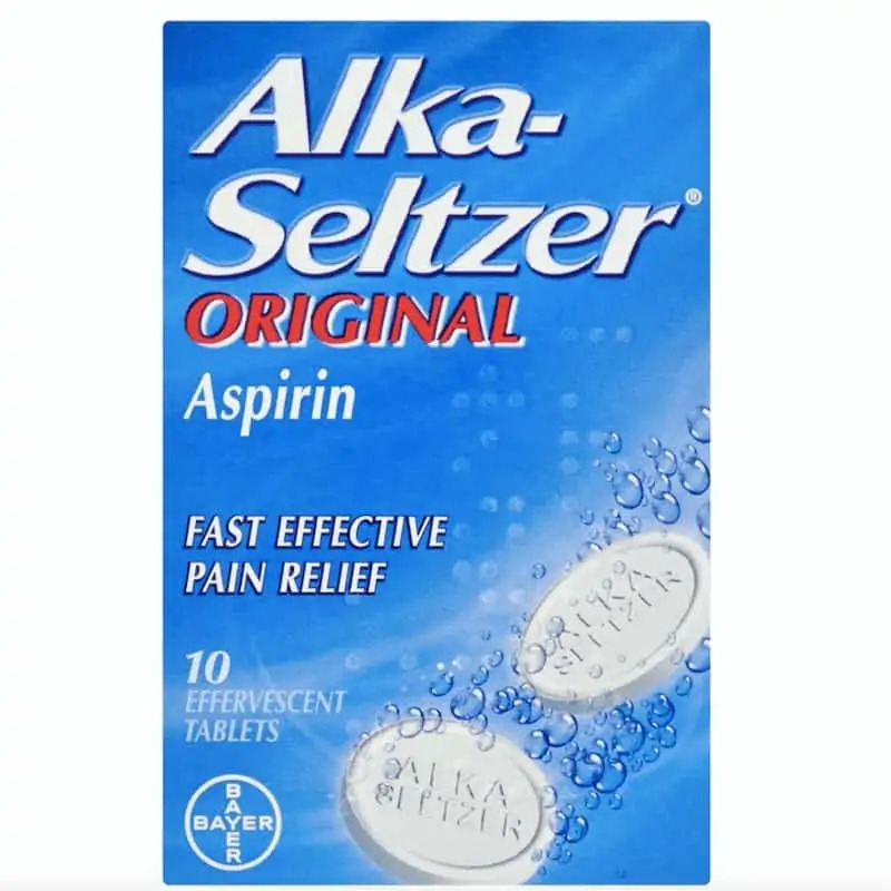 Alka-Seltzer Original Tablets – 10 Tablets