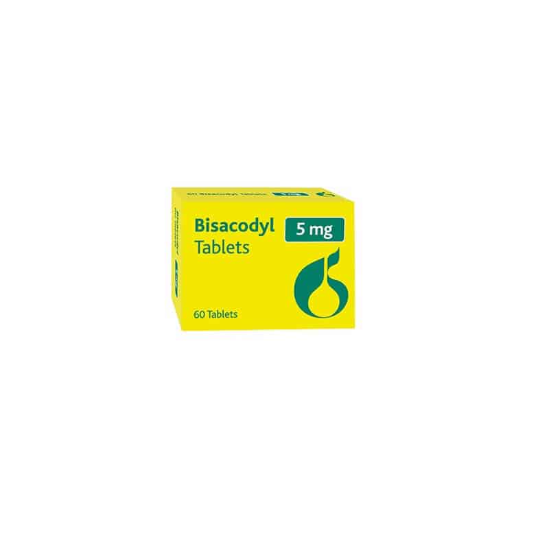 Bisacodyl Tablets 5mg – 60 Tablets