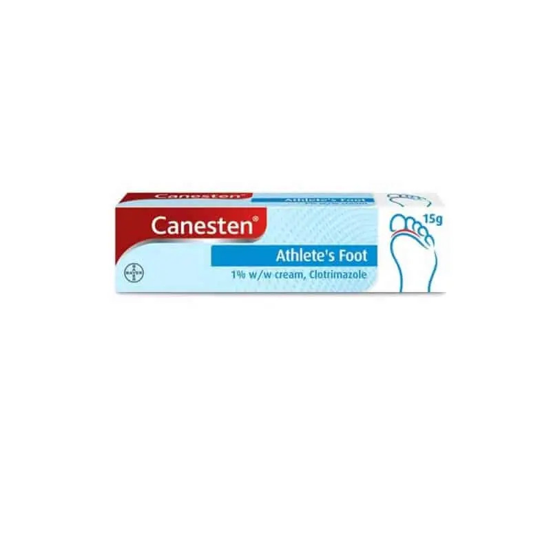 Canesten Dual Action 1% w/w Athlete’s Foot Cream 15g