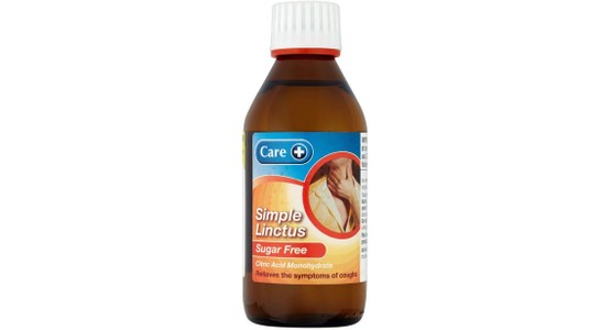 Care Simple Linctus Sugar Free- 200ml