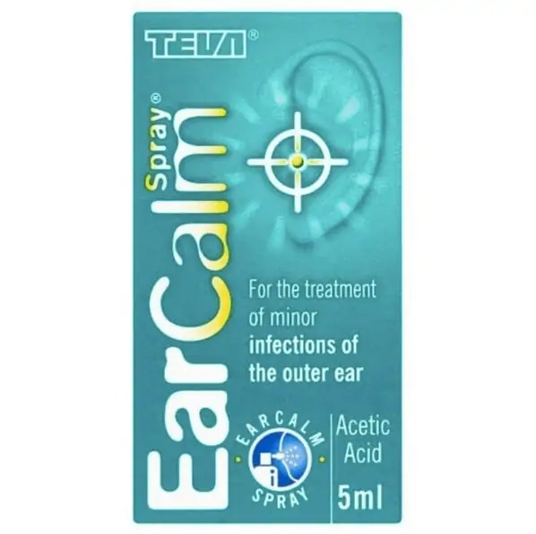 Earcalm Spray for Ear Infections – 5ml