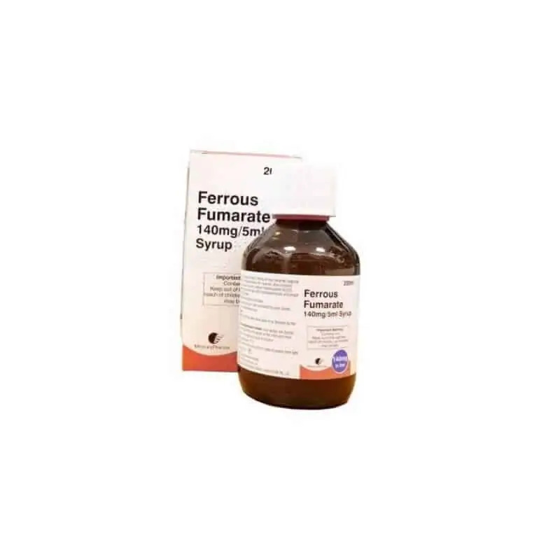 Ferrous Fumarate 140mg/5ml Syrup – 300ml