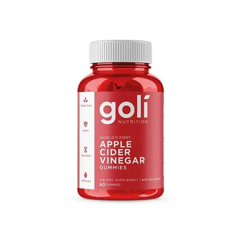 GOLI Nutrition Apple Cider Vinegar 60 Gummies