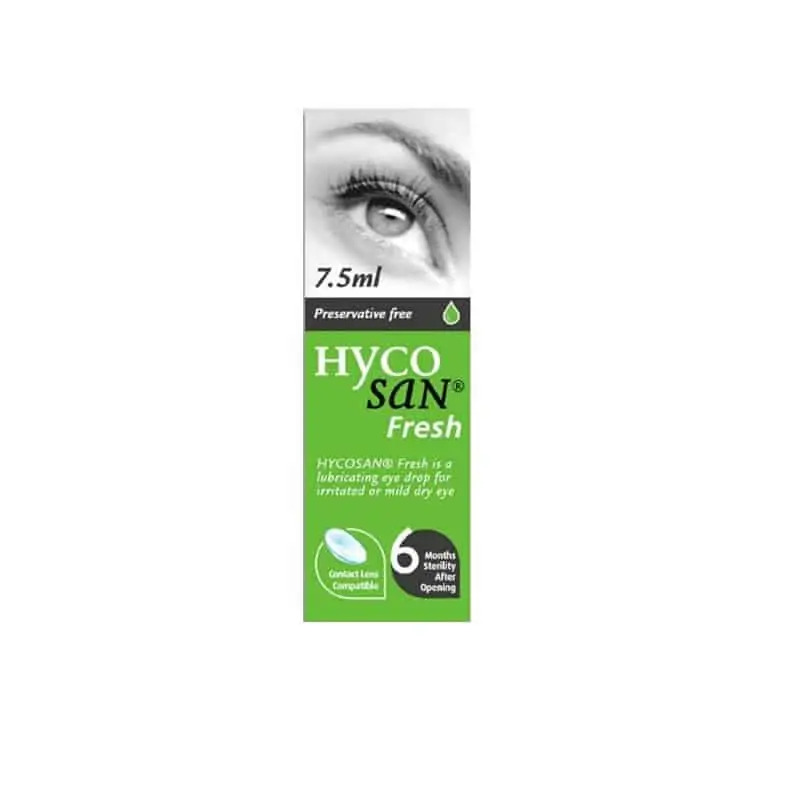 Hycosan Fresh Eye Drops 7.5ml