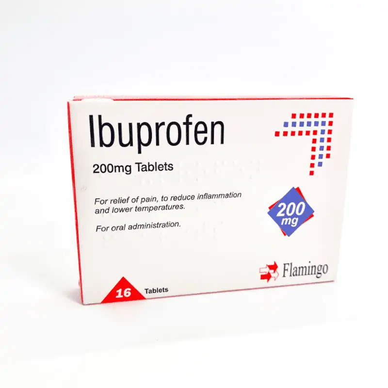 Ibuprofen 200mg 16 Tablets