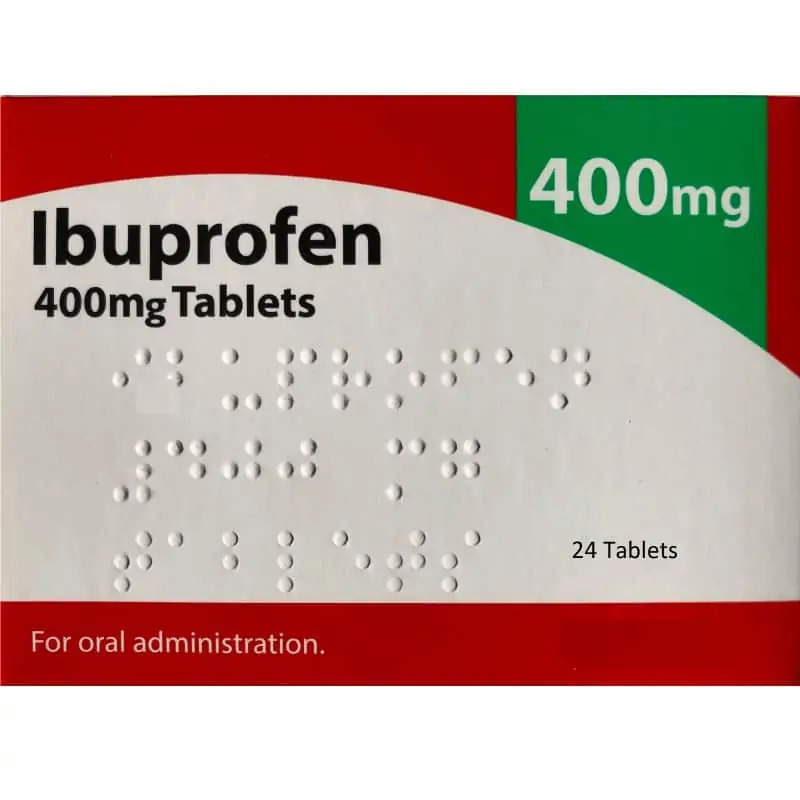 Ibuprofen 400mg 24 Tablets