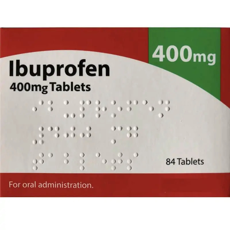 Ibuprofen 400mg 84 Coated Tablets