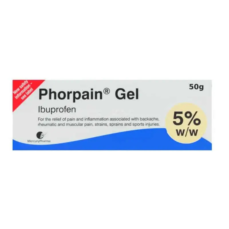 Ibuprofen 5% Gel – 50g