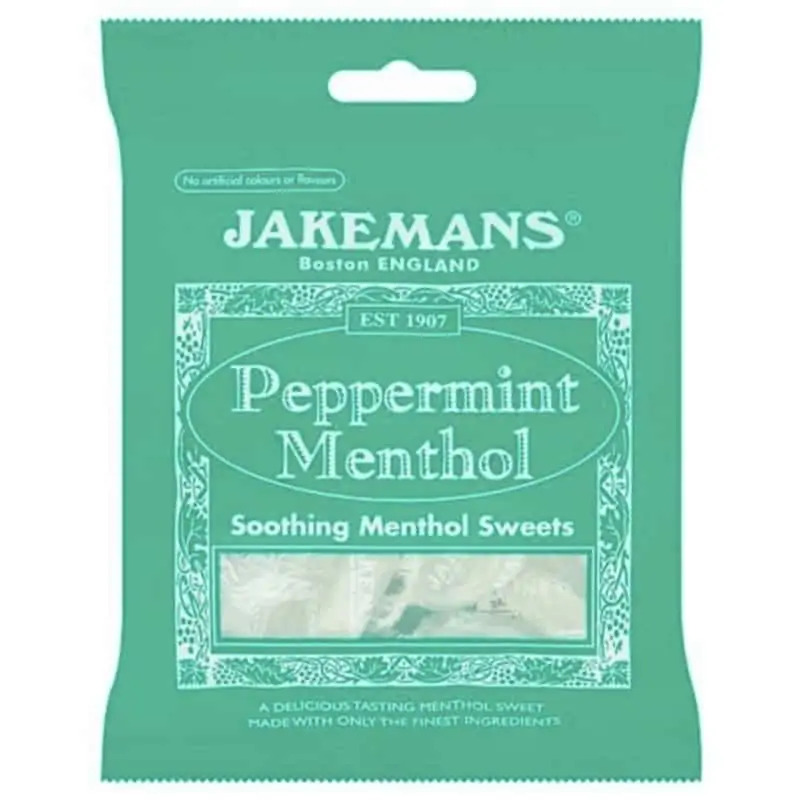 Jakemans Peppermint Menthol – 100g