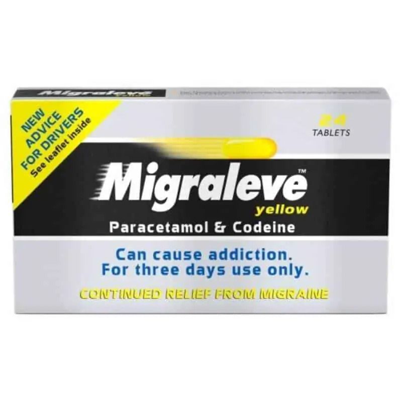 Migraleve Yellow 24 Tablets