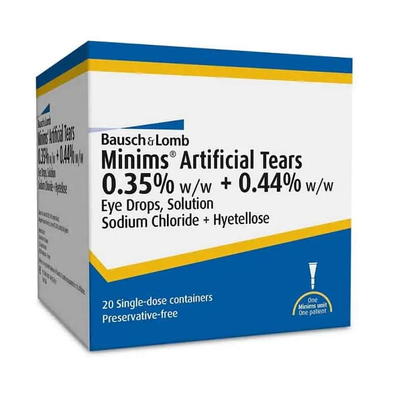 Minims Artificial Tears- 20