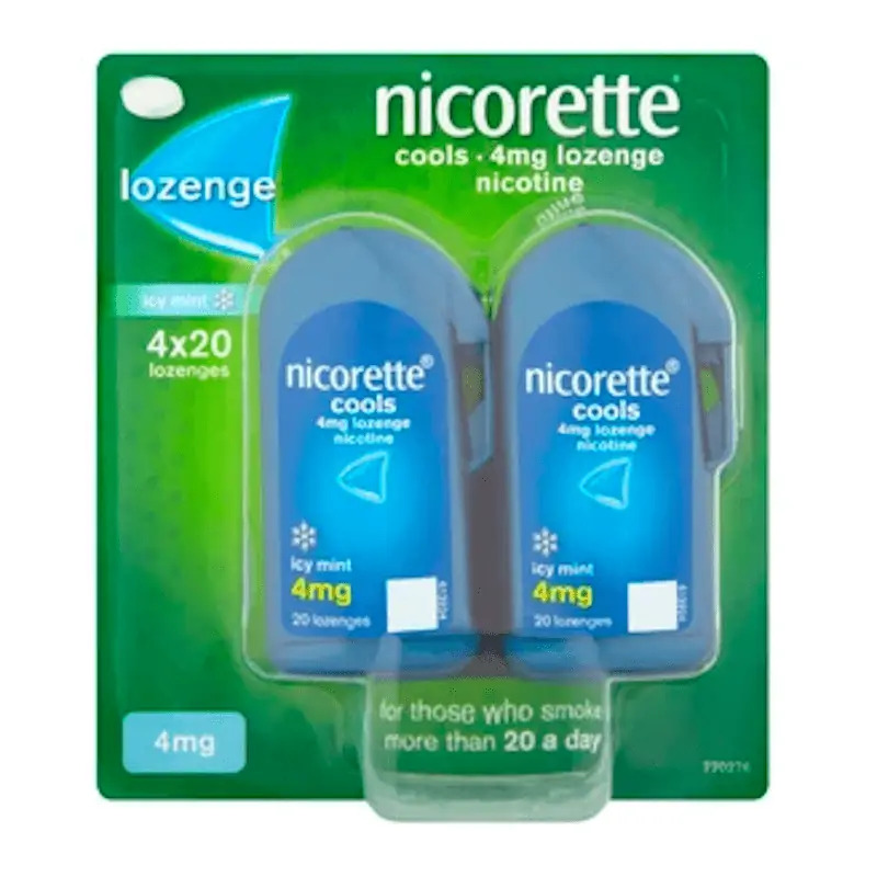 Nicorette Cools 80 Lozenges Mint 4mg