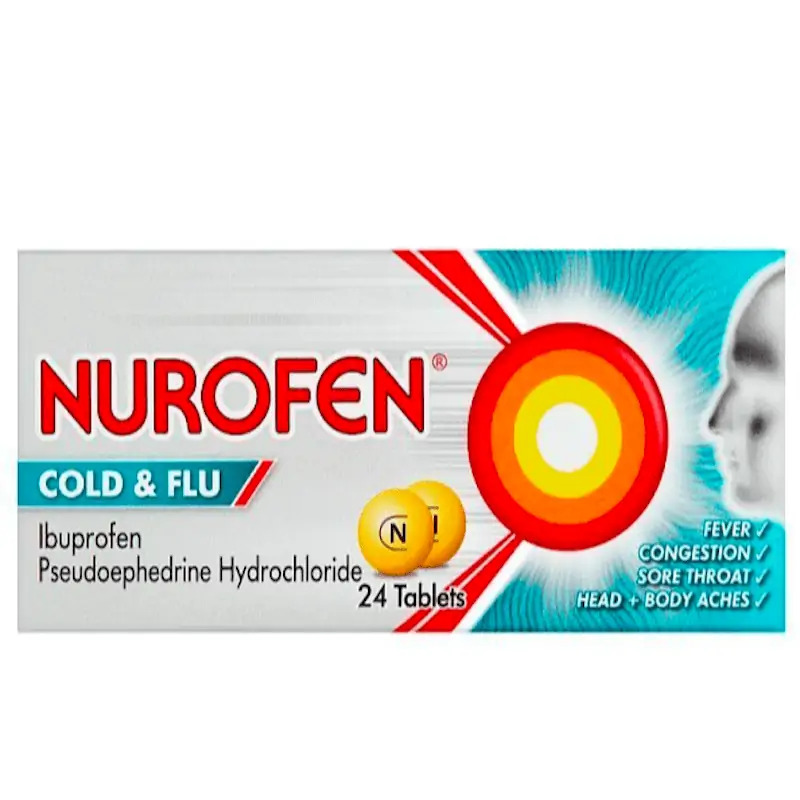 Nurofen Cold & Flu 24 Tablets