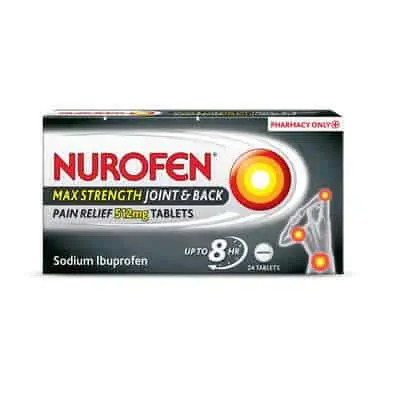 Nurofen Joint & Back 512mg Tablets- 24