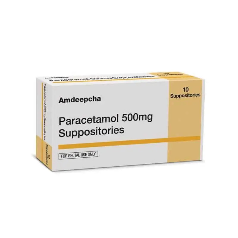 Paracetamol Suppositories 500mg- 10