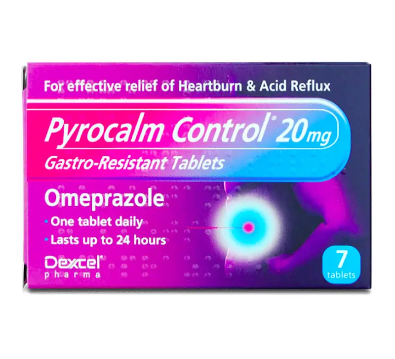 Pyrocalm Control 20mg 7 Tablets