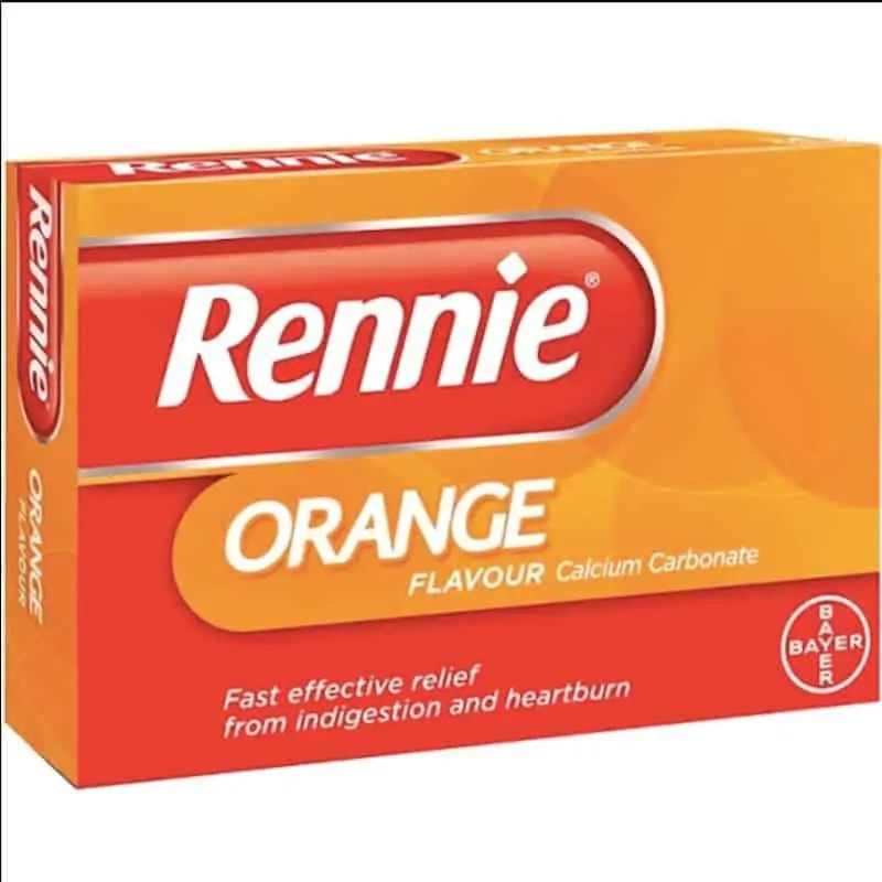 Rennie Orange – 24 Tablets