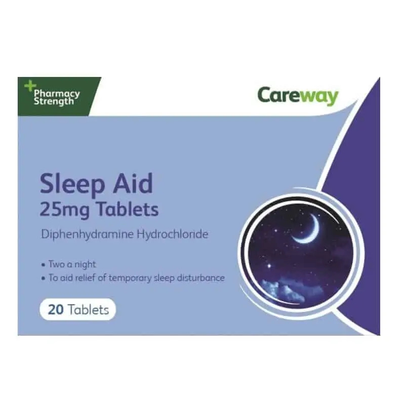 Sleep Aid 25mg 20 Tablets