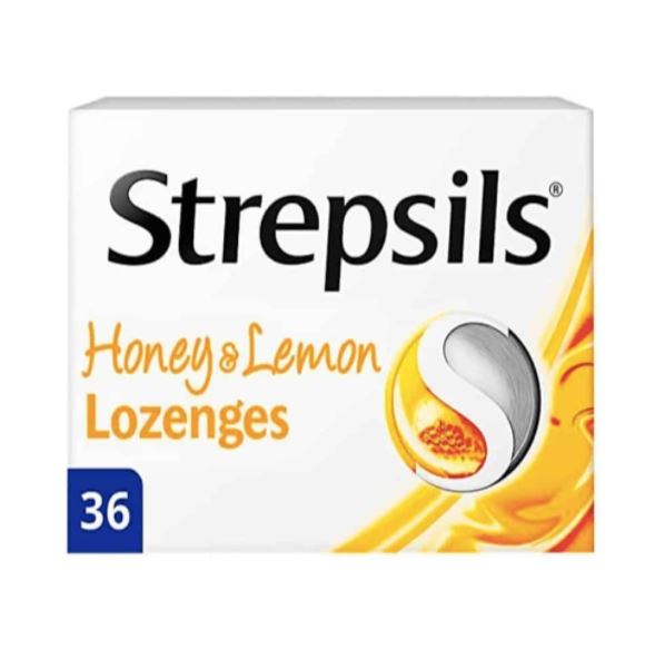 Strepsils Lozenges Honey & Lemon – Pack of 16
